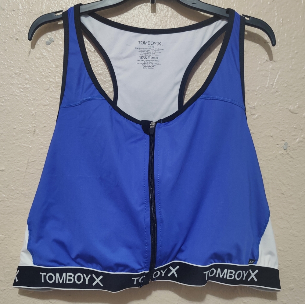 Swim Racerback Zip Compression Top - 5x